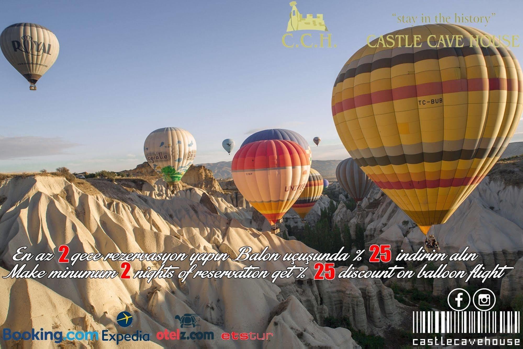 Castle Cave Hotel Göreme Eksteriør billede